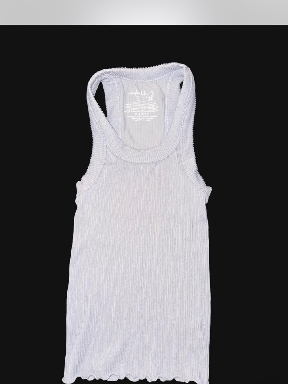 Free People Ribbed Tank in xs/s